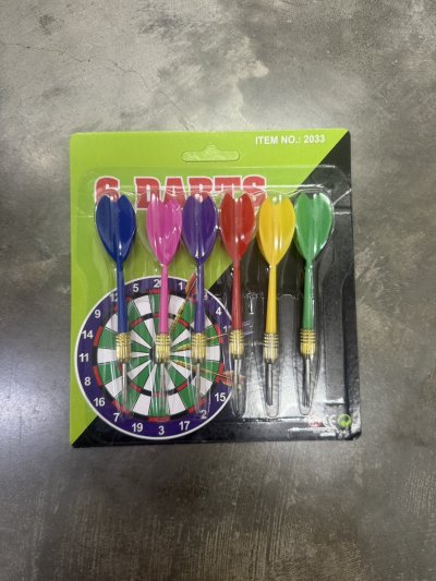 076-108#ลูกดอกปาเป้า แพ็ค/ 12ชิ้น ราคา 20 บาท