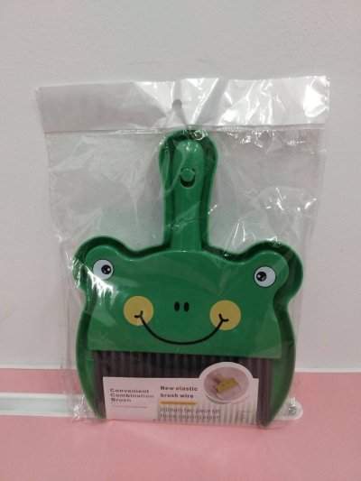 A038-244#โกย+แปรง 12ขิ้น/แพ็ค ราคา20บาท