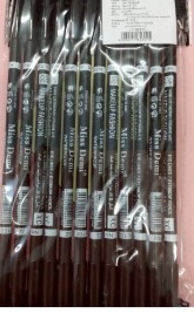 85311#ดินสอเขียนคิ้วพร้อมแปรงปัด 12ชิ้น/แพ็ค ราคา15บาท