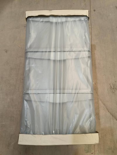 01-1057M3#ตู้ 3 ชั้นเทาอ่อน