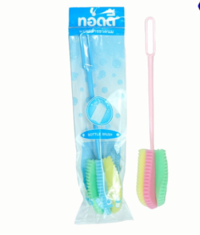 TODDYแปรงล้างขวดนมหัวฟองน้ำ66140  12 ชิ้น/แพ็ค ราคา20 บาท