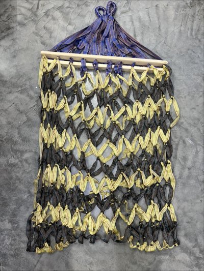 เปลมีไม้ (ด้ายแบน)