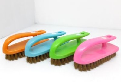 A037-32#แปรงทรงเตารีดทูโทน บรรจุ12ชิ้น/แพ็คราคา20บาท/ชิ้น