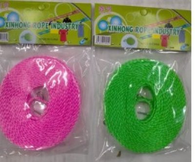 A068-10#เชือกรู 5 เมตร บรรจุ12ชิ้น/แพ็ค ราคา20/ชิ้น