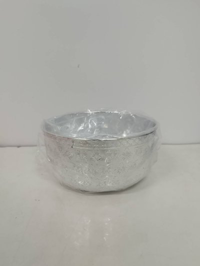 ขันพิกุล 18 สีเงิน