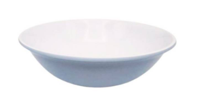 B9101-7.5#ชามปากบาน 7.5นิ้ว ทูโทน สีฟ้า 12ชิ้น/แพ็ค ราคา35บาท