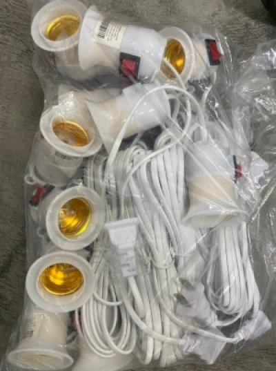 SY-H-5M#สายขั้วไฟ ดำ/ขาว 5 Mบรรจุ 12ชิ้น/แพ็ค ราคา 20บาท/ชิ้น