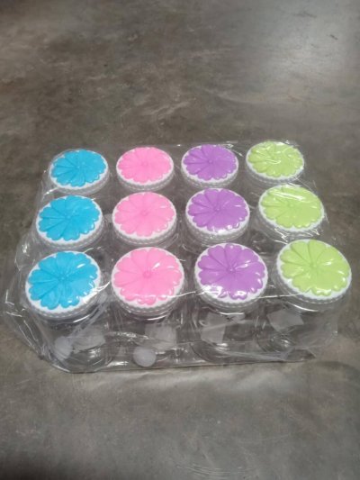 089-Z#โหลบัลเล่ย์-ฝาชบา บรรจุ12ชิ้น/แพ็ค ราคา15บาท/ชิ้น