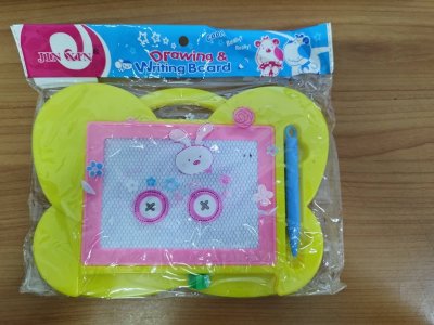 A033-09 # กระดานผงแม่เหล็กคละสี บรรจุ12ชิ้น/แพ็ค ราคา20บาท/ชิ้น