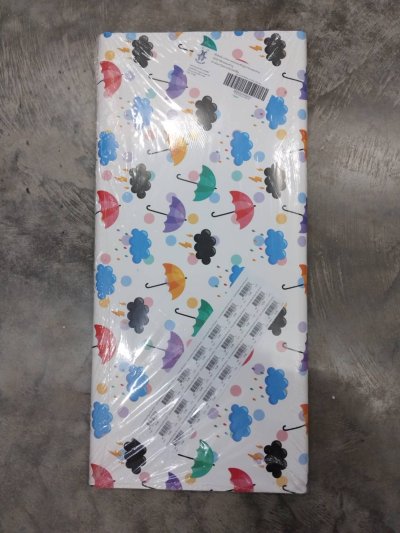 กระดาษห่อของขวัญอาร์ต คละลาย แพ็ค 100 ชิ้น ราคา 5 บาท
