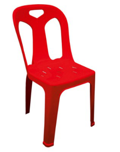 7002#เก้าอี้พนักพิงคละสี