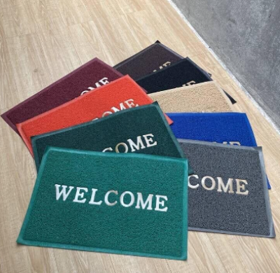 A138-16 พรมยางเวลคัม 45*30