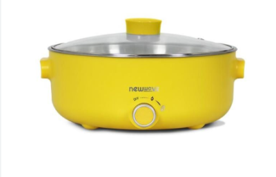 REP-1004#กระทะไฟฟ้าสีเหลือง