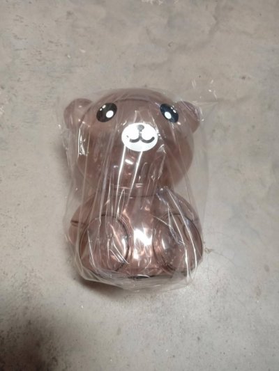 A-908#ออมสินหมีนั่ง(บราวน์) บรรจุ12ชิ้น/แพ็ค ราคา25บาท/ชิ้น