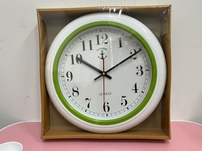 นาฬิกาแขวนกลม TW-912 สี W./TNC