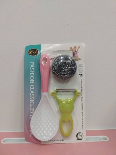 A305-03#ทัพพี+ปอก+ฝอย 12ชิ้น/แพ็ค ราคา25บาท