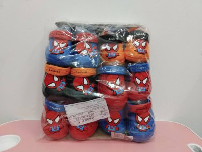 DT24-0211K#EVAหัวโตเด็กจิ๋วติดสไปเดอร์แมน คละสี 6ชิ้น/แพ็ค ราคา59บาท