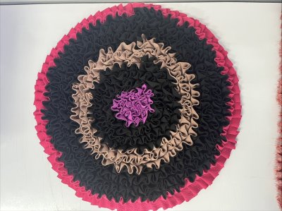 พรมเช็ดเท้ากลมแบบถัก 10ชิ้น/มัด ราคา29บาท