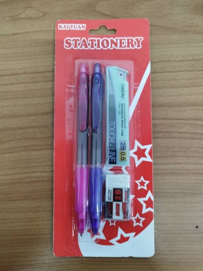 1233-10#ชุดดินสอกด บรรจุ12ชิ้น/แพ็ค ราคา20/ชิ้น