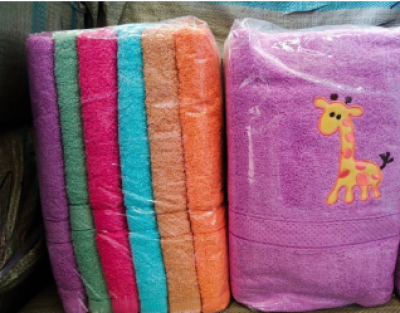 ขนหนูAP AP30*60สีปักหวาน./จิบ แพ็ค 6 ชิ้น ราคา 129 บาท