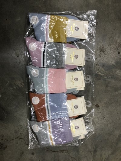 A117-81#ถุงเท้าแฟนซี 12 ชิ้น/แพ็ค ราคา 18 บาท