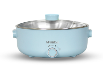 REP-1004#กระทะไฟฟ้าสีฟ้า