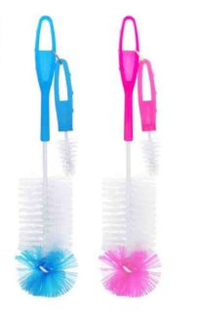 A167-21 แปรงล้างขวดนมหัวฟองน้ำ 12ชิ้น/แพ็ค ราคา20บาท