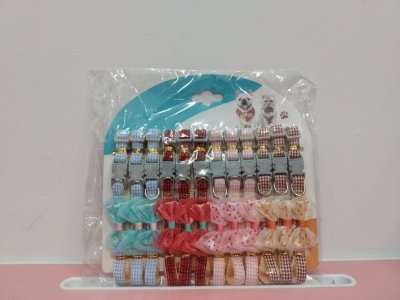 23068#ปลอกคอสัตว์เลี้ยง 1ซม. 12ชิ้น/แพ็ค ราคา20บาท