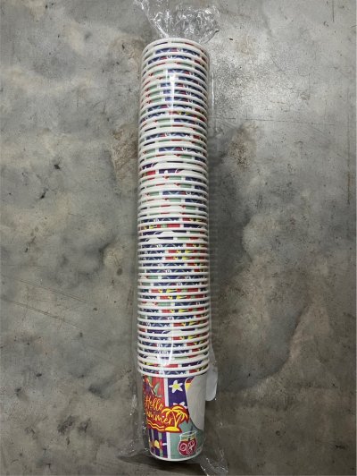 ถ้วยกระดาษ 6.5 Oz. มีหู บรรจุ 50 ใบ