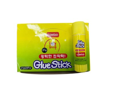 A119-17 กาวแท่งหมุน 24ชิ้น/กล่อง ราคา10บาท