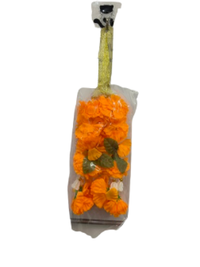 พวงมาลัยดาวเรือง 3ดอก 12ชิ้น/มัด ราคา18บาท