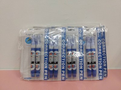 12824-2#น้ำยาลบคำผิด1*2 บรรจุ12ชิ้น/แพ็ค ราคา20บาท/ชิ้น