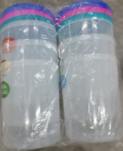 NO.214-5 #กระปุกฝาเกลียว"เทสตี้" 11 ลิตร บรรจุ12ชิ้น/แพ็ค ราคา59บาท/ชิ้น