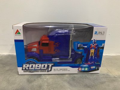 FW2036#รถเทรลเลอร์แปลงหุ่นชนถอย