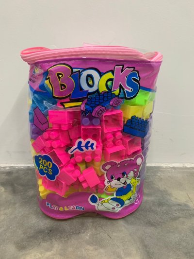 132#ตัวต่อ 200ชิ้นถุง