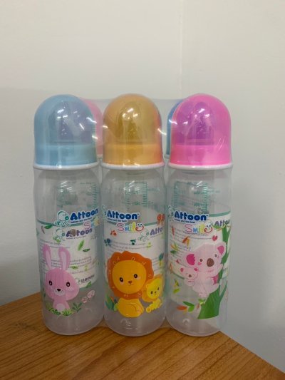 RA8-R ขวดนมกลม Smile 8oz.