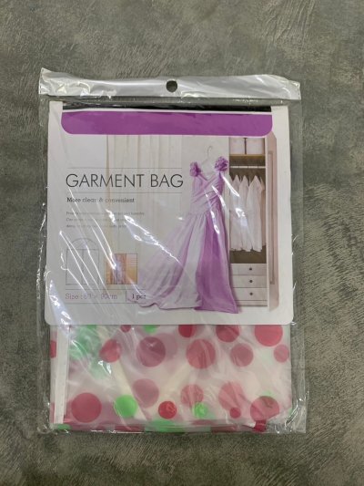 J006-80#ถุงสูท 60*90 บรรจุ12ชิ้น/แพ็ค ราคา49บาท/ชิ้น