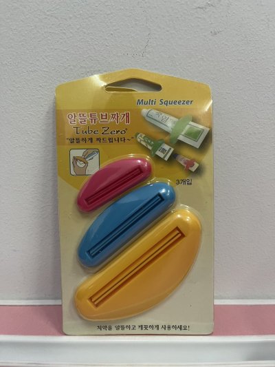 J438-81#รีดยาสีฟัน3ชิ้น บรรจุ12ชิ้น/แพ็ค ราคา20/ชิ้น