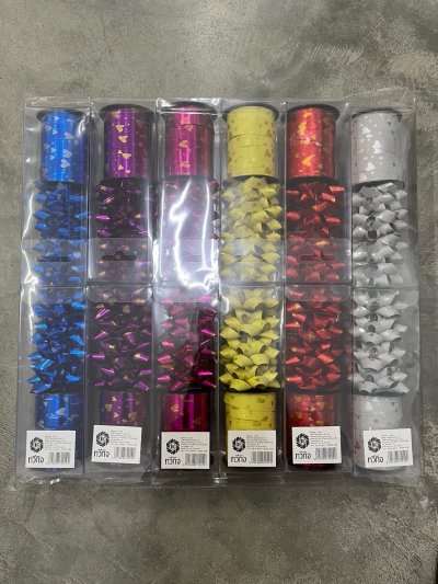 A004-29#โบว์ดอก+ริบบิ้น