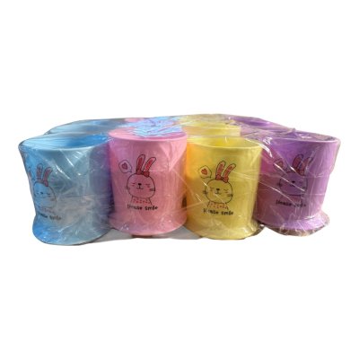 A-122P#แก้วกุ๊งกิ้งสกรีน 12ชิ้น/แพ็ค ราคา10บาท