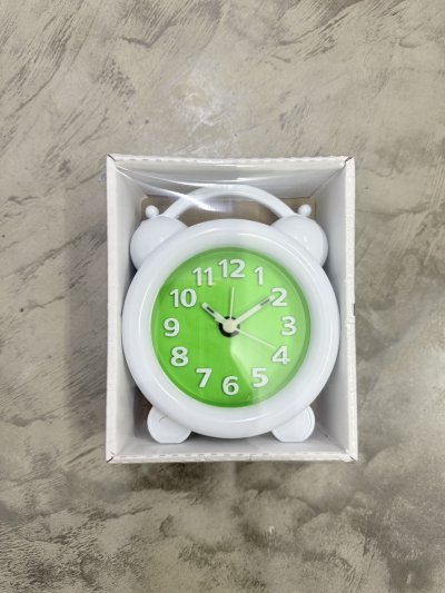 JA-1001 H-WW#นาฬิกาปลุก 1เสียง คละสี