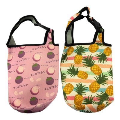 PL4485#กระเป๋าใส่แก้วเยติลาย 12ชิ้น/แพ็ค ราคา20บาท