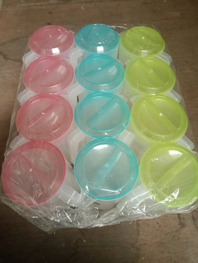 NO.222#เหยือกใส  12 ชิ้น/แพ็ค ราคา 25 บาท