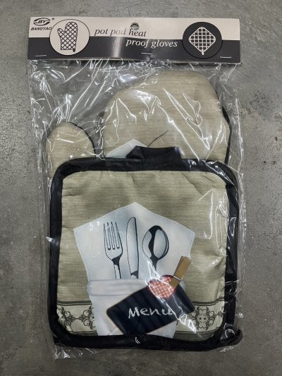 A035-90#ถุงมือจับร้อน 12ชิ้น/แพ็ค ราคา25บาท