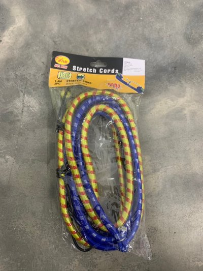 HY344-8#สายรัดยางยืด 2 เส้น./T.H.Y บรรจุ12ชิ้น/แพ็ค ราคา20/ชิ้น