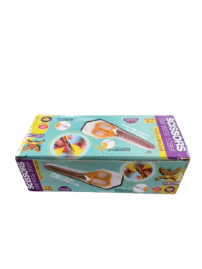 16061#กรรไกรอเนกประสงค์ 12ชิ้น/แพ็ค ราคา10บาท