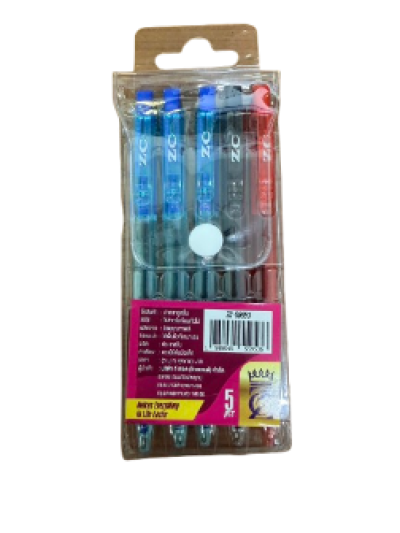 55953#ปากกาลูกลื่น 5ชิ้น12ชิ้น/แพ็ค ราคา 20 บาท