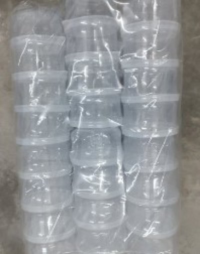 UT-6313/1#กระปุกน้ำพริก (แพ็ค 4 ชิ้น) บรรจุ12ชิ้น/แพ็ค ราคา20บาท/ชิ้น