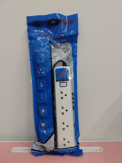 MP6405#ปลั๊กไฟ4ช่อง1สวิทซ์5เมตร