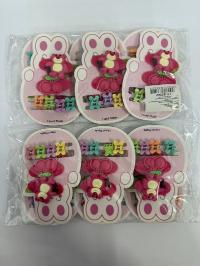 83342#กิ๊บติดผม(แผง) 12ชิ้น/แพ็ค ราคา20บาท